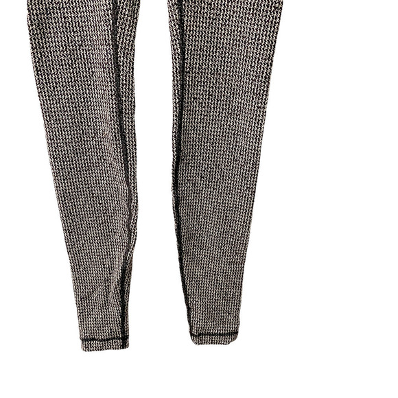 Lululemon Wunder Under High Times Pant Legging Teeny Tooth White Black size 4 - Picture 7 of 16